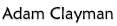 Adam Clayman