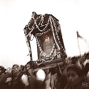 Procession at Ganga Sagar Mela - Click For Thumbnails